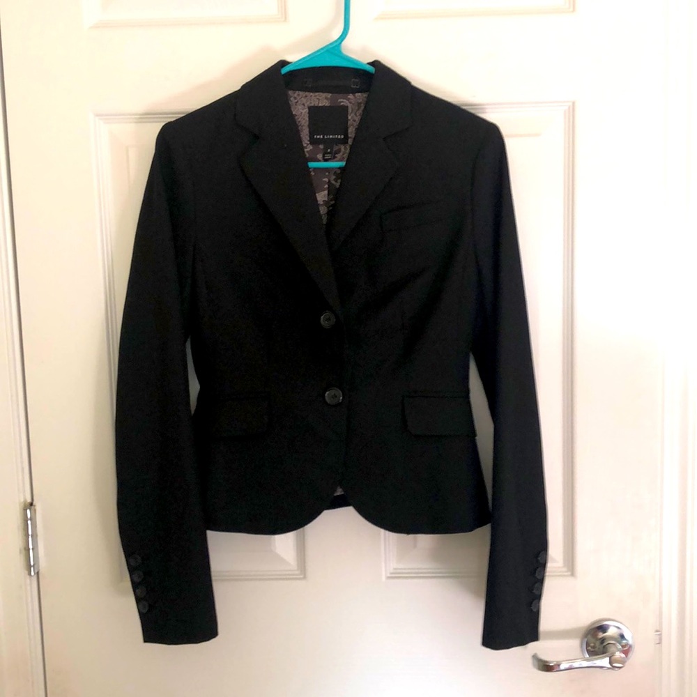 The Limited Black Blazer Size 2
